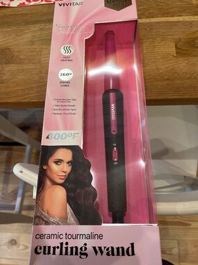 Curling wand